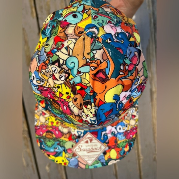 2014 Pokemon Snapback Hat Character Cap - Picture 6 of 8